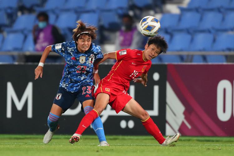 中国女足击败日本队